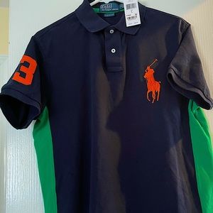 NWT Polo by Ralph Lauren Men’s Custom Fit Shirt